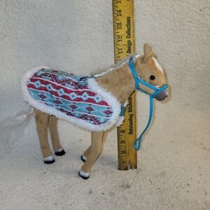 My Life Posable Palomino Horse with Blanket & Bridle  Tan Pony